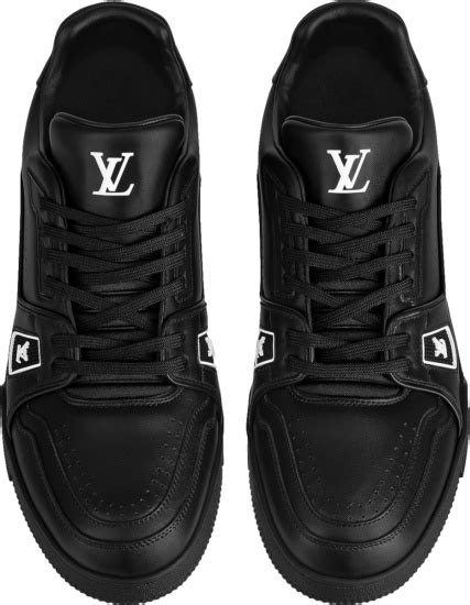 louis vuitton shoes black checkers